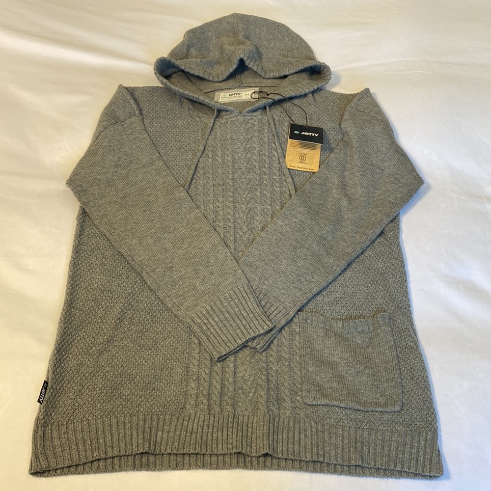 NWT Jetty Hooded Knit Sweater - Picture 14 of 16